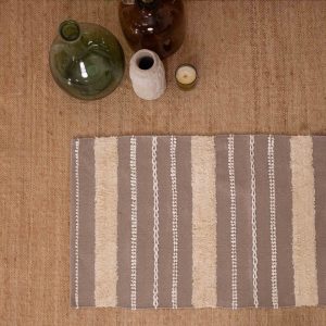 Alfombra Algodón Domus Gris Claro