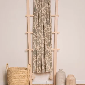 Plaid estampado verde seco