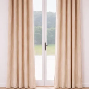 Cortina ollao new terciopelo opaca natural