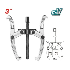 EXTRACTOR DE POLEA (3") 2 BRAZOS (TOTAL)