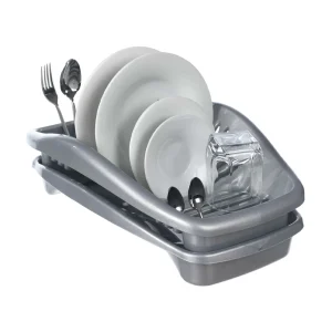 Escurreplatos con bandeja curvilíneo